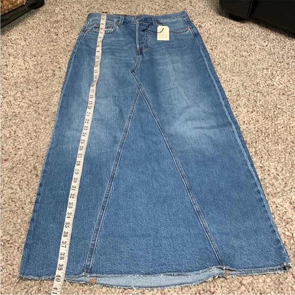 LEVIS Maxi Denim Skirt - Picture 5 of 5